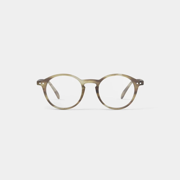 Izipizi læsebriller i farven 'Smoky Brown' er en beige farvet læsebrille