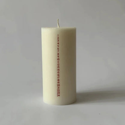 Soya Kalenderlys - Rød