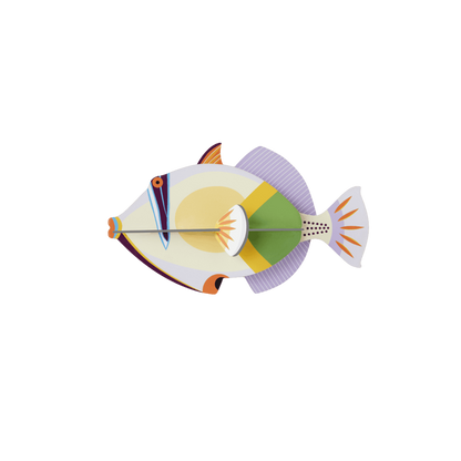 Vægdekoration - Lagoon Triggerfish