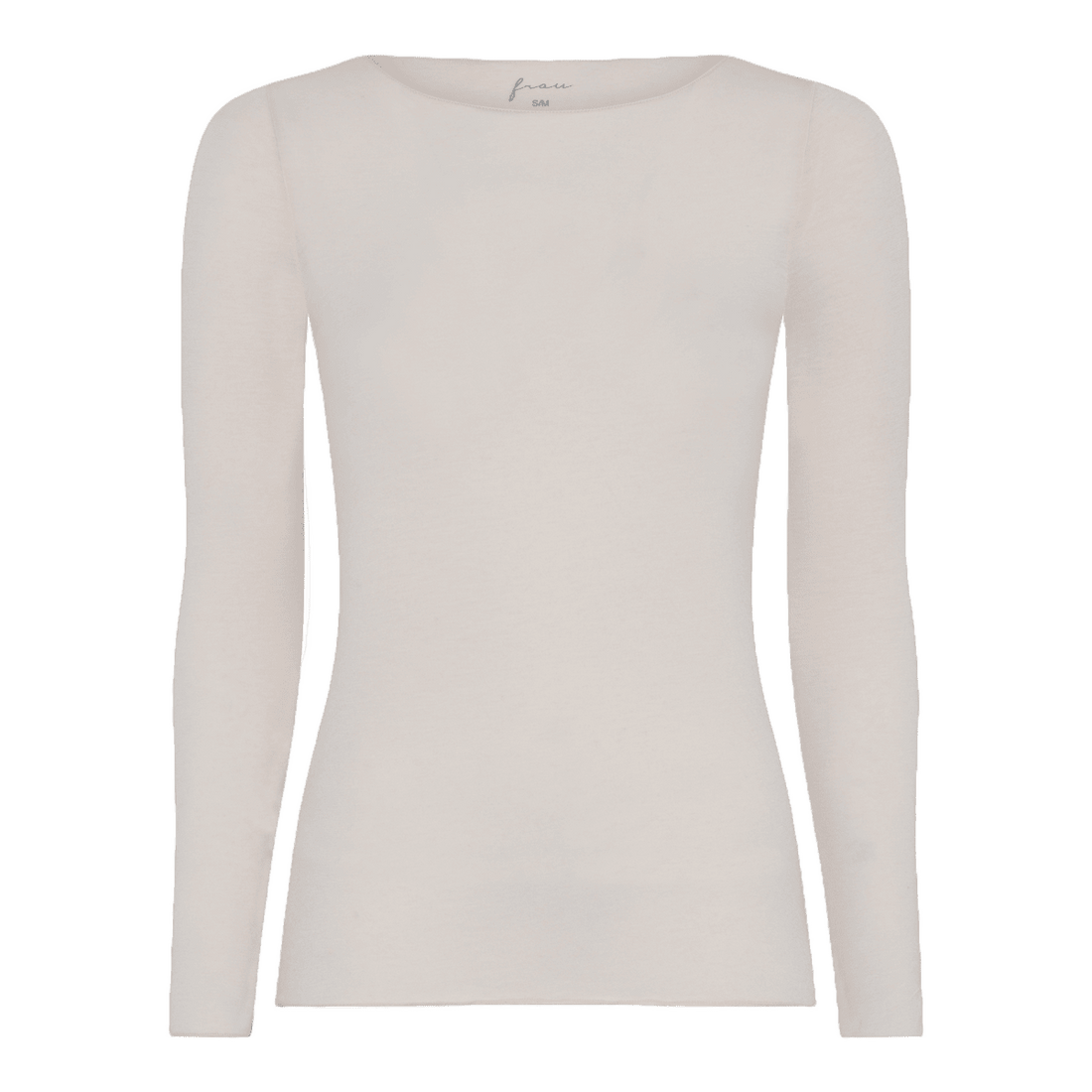 Lima er en langærmet bluse fra FRAU med boatneck hals. Denne er i lyserød