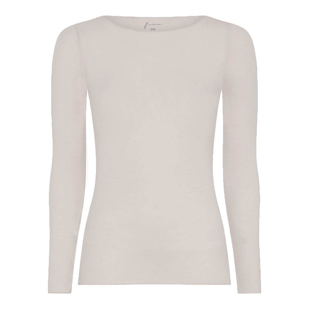 Lima er en langærmet bluse fra FRAU med boatneck hals. Denne er i lyserød