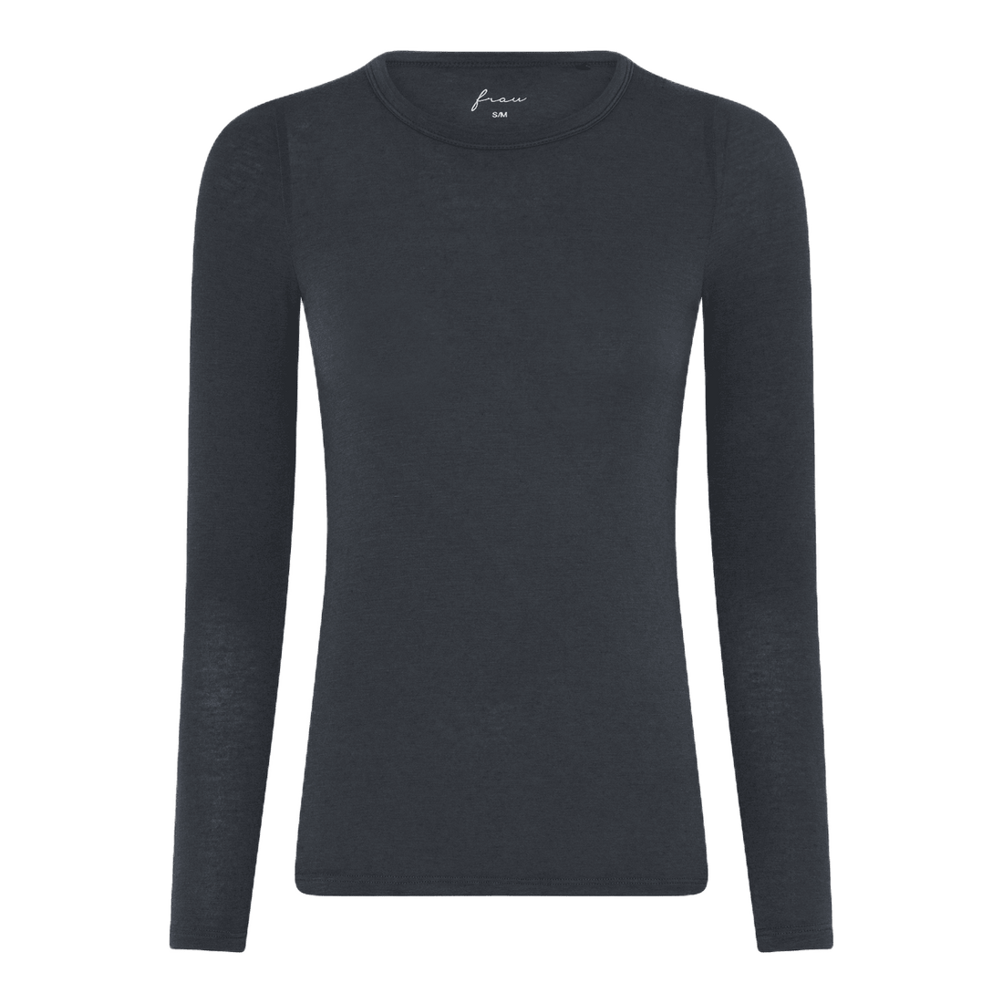 Lucca er en langærmet bluse med rund hals. Denne er i en lækkert modalmix og i en mørkeblå farve