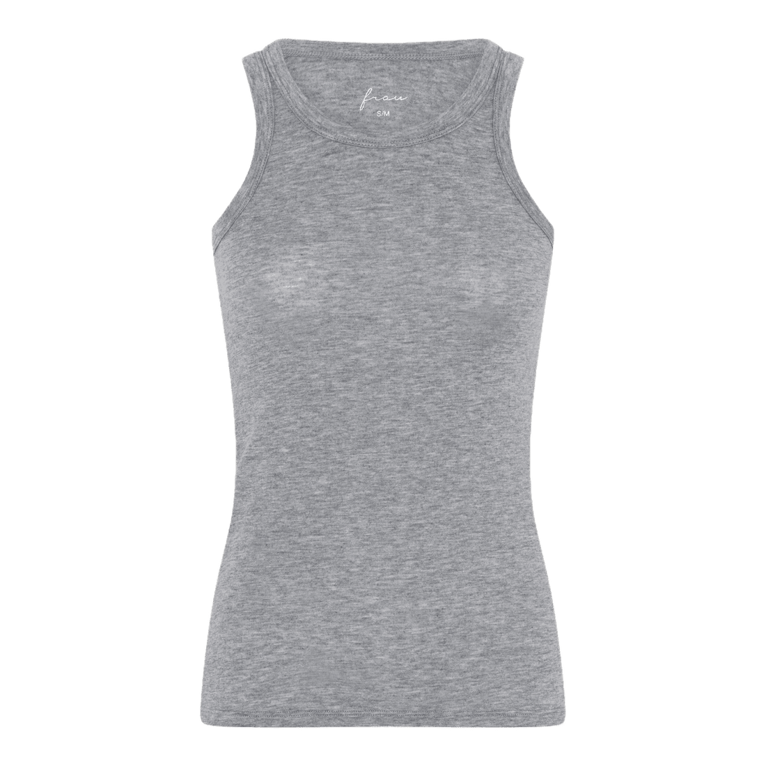 Lucca er en klassisk tanktop i et lækkert modalmix. Denne er i lysegrå
