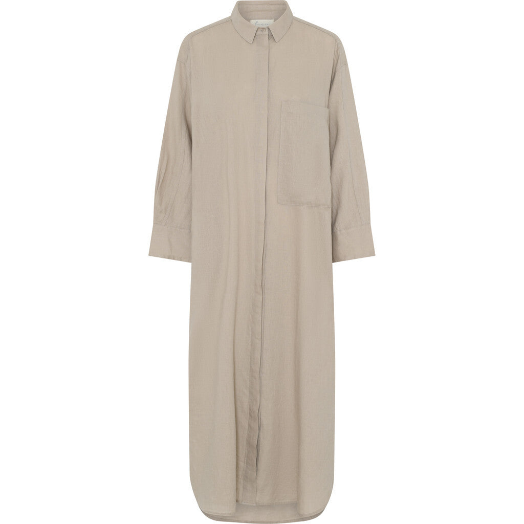 Lyon Skjortekjole - Hør - Pure Cashmere