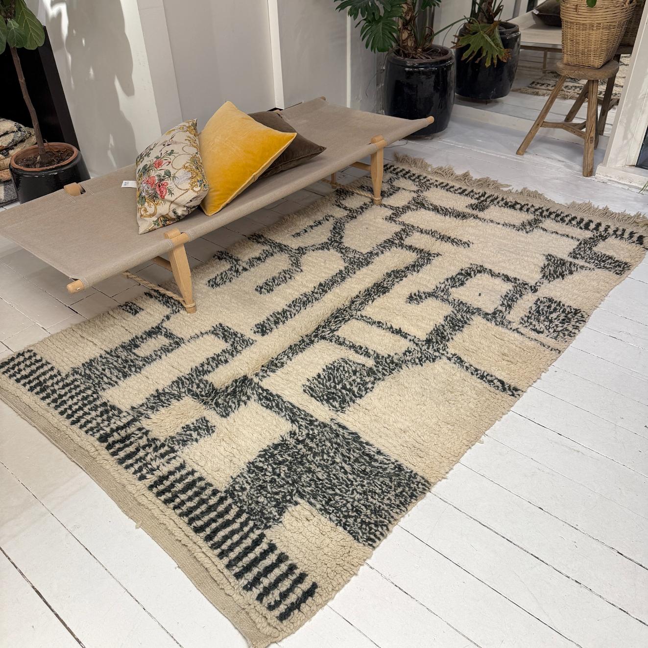 Marokkansk Gulvtæppe - 