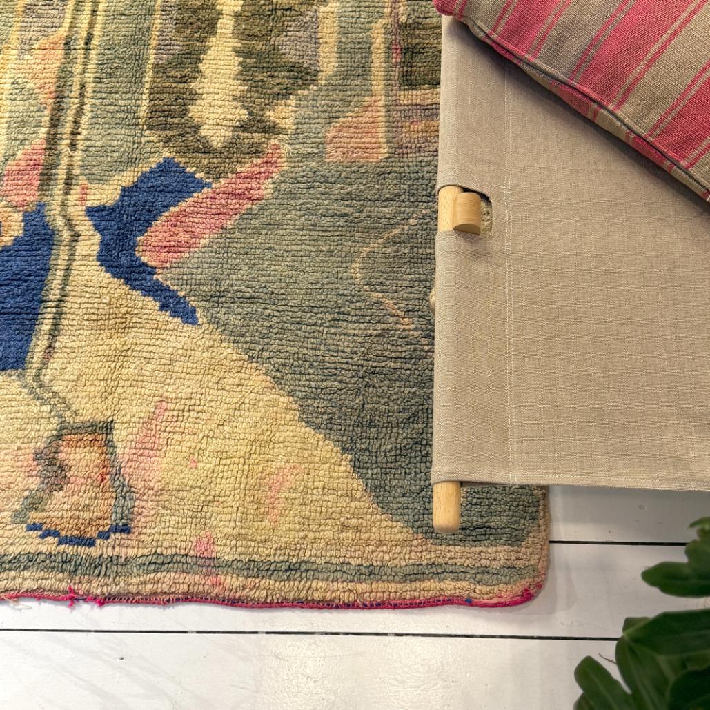 Vintage Marokkansk Gulvtæppe - 