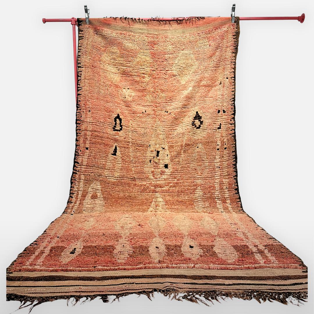 Vintage Marokkansk Gulvtæppe - 