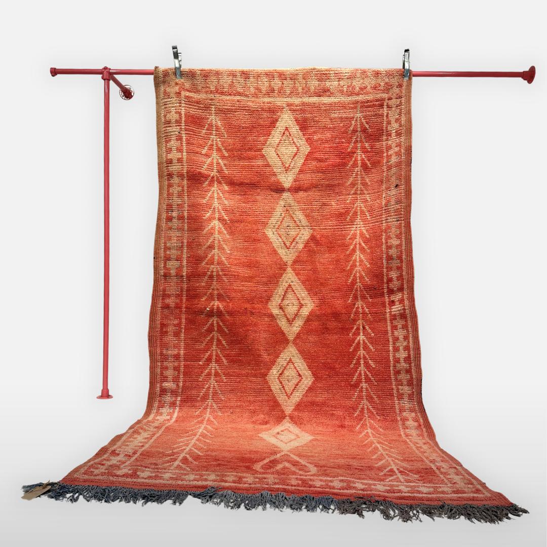 Vintage Marokkansk Gulvtæppe - 