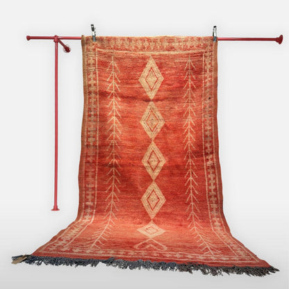 Vintage Marokkansk Gulvtæppe - 