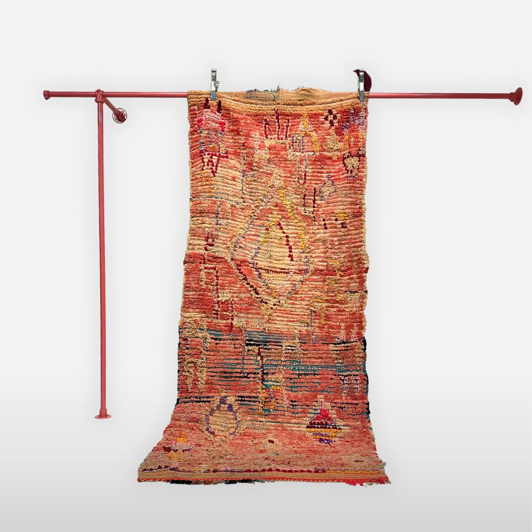 Vintage Marokkansk Gulvtæppe - 