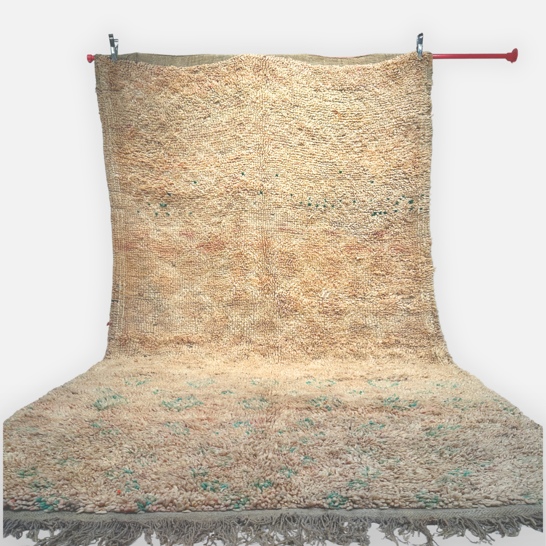 Vintage Marokkansk Gulvtæppe - 