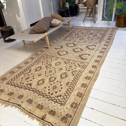 Vintage Marokkansk Gulvtæppe - 