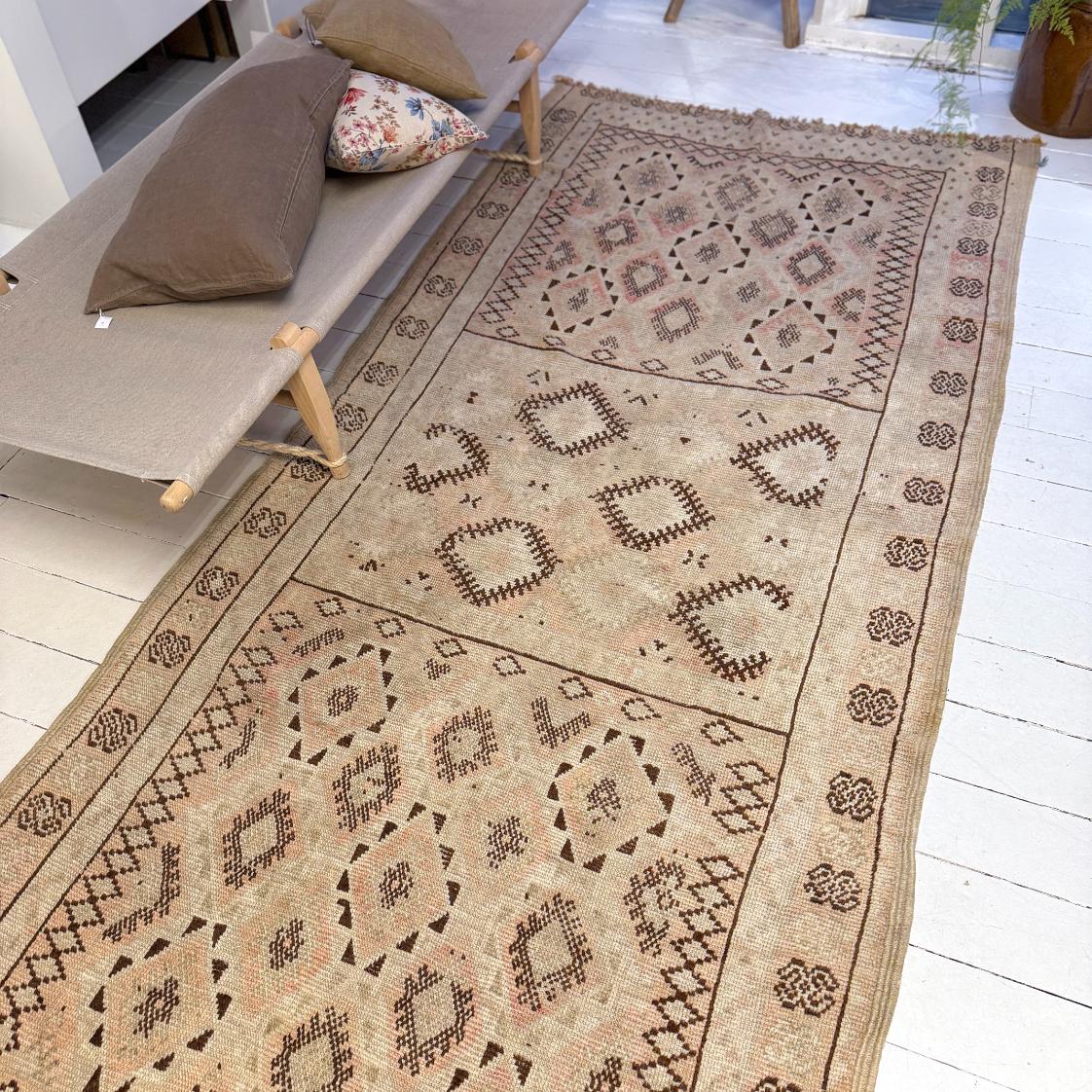 Vintage Marokkansk Gulvtæppe - 