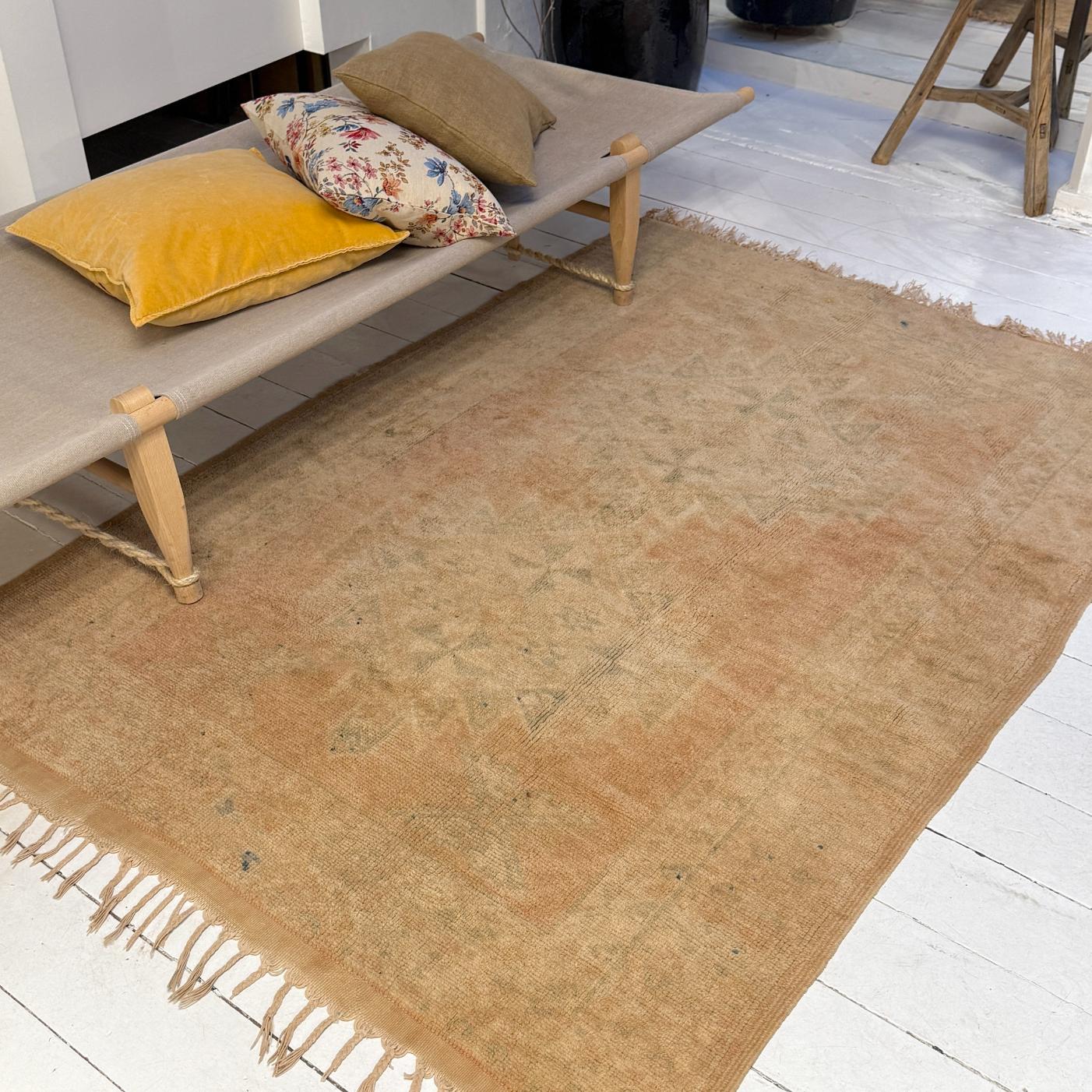 Vintage Marokkansk Gulvtæppe - 