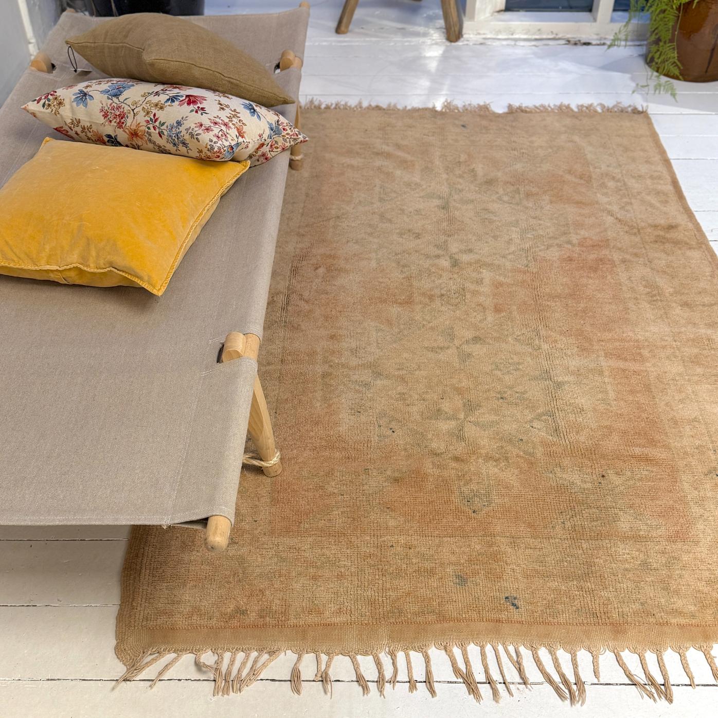 Vintage Marokkansk Gulvtæppe - 