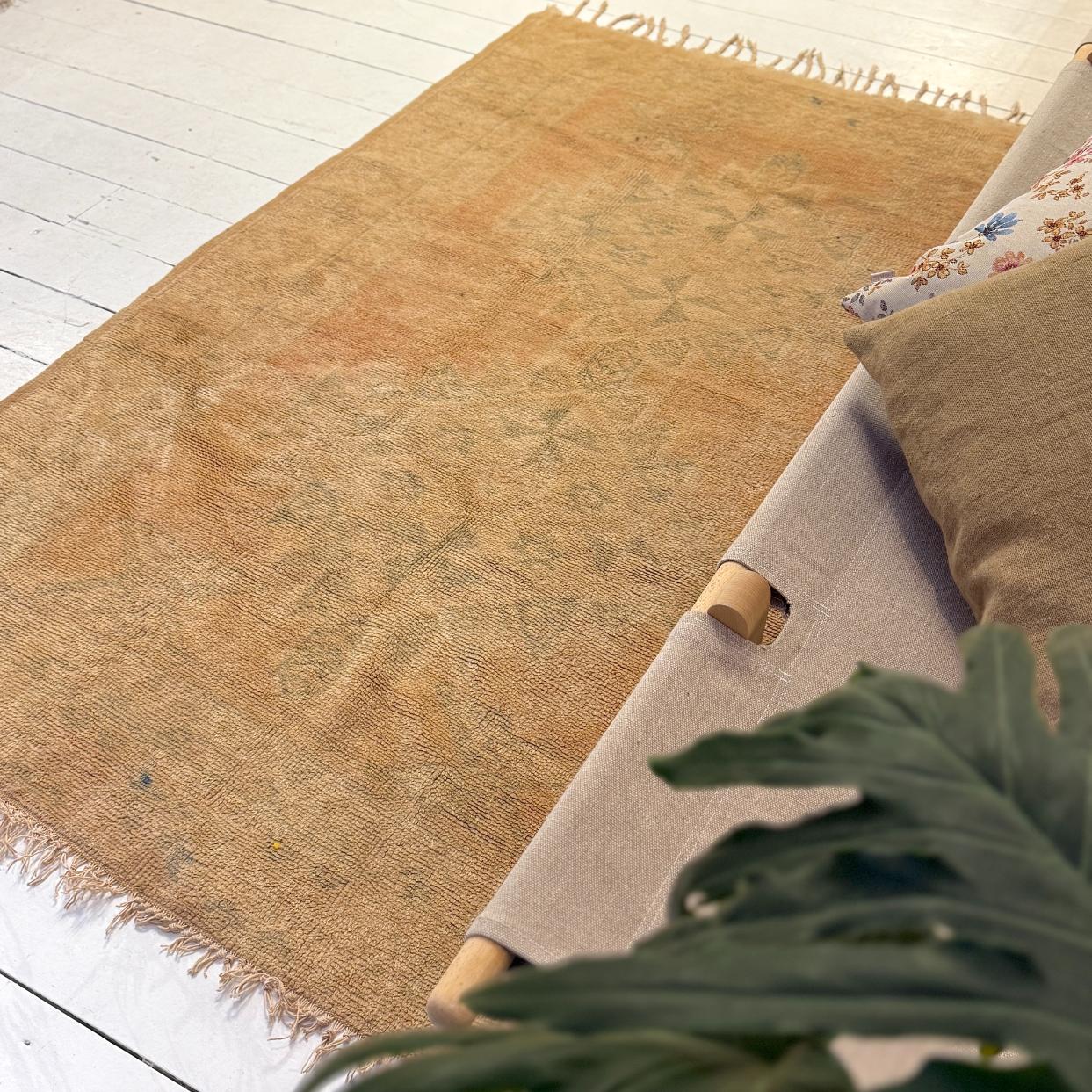 Vintage Marokkansk Gulvtæppe - 