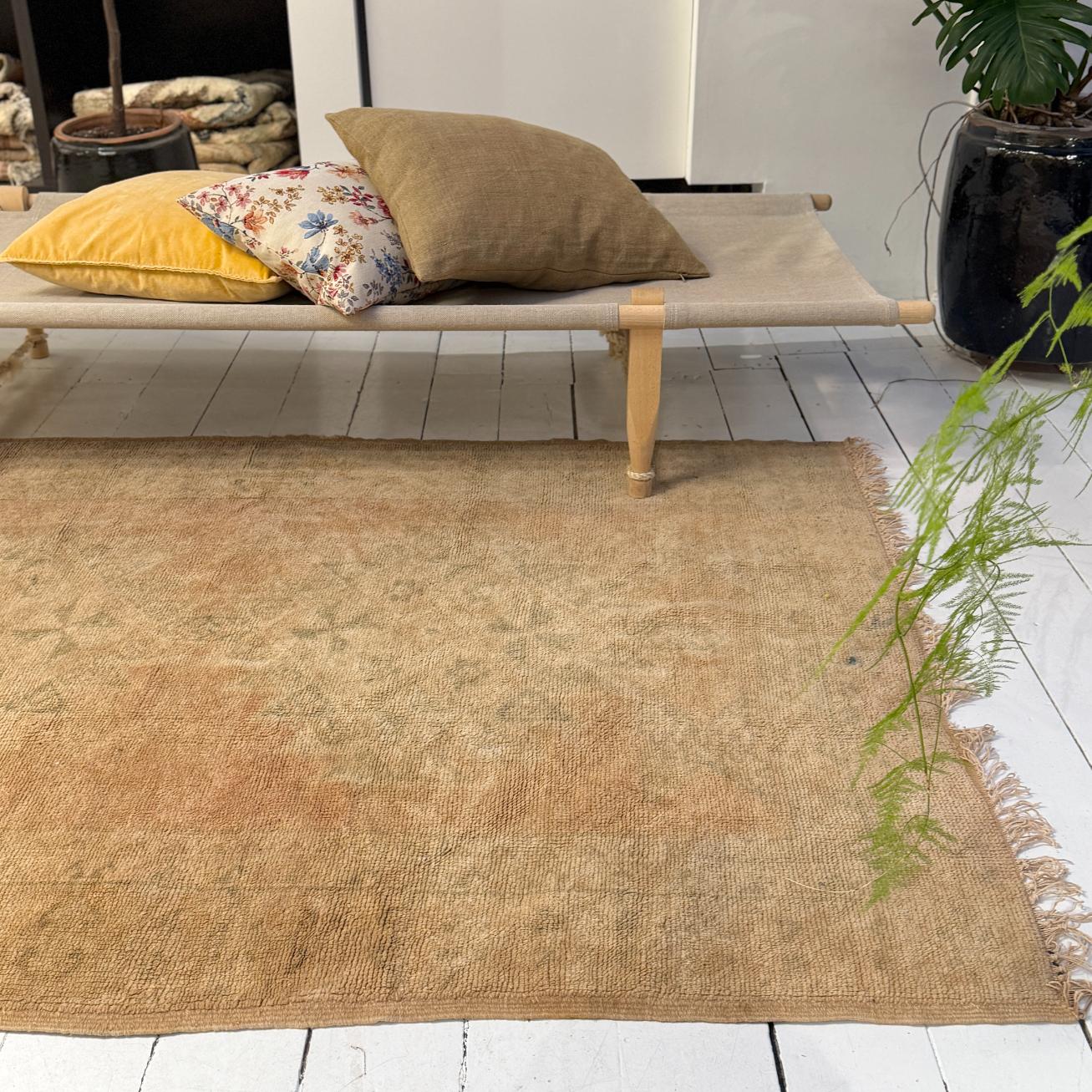 Vintage Marokkansk Gulvtæppe - 