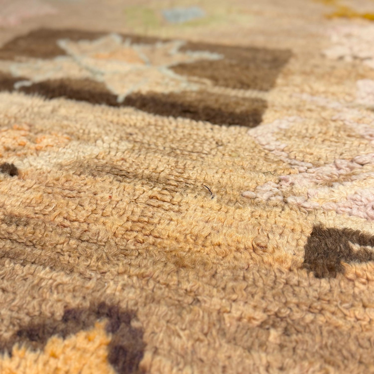 Vintage Marokkansk Gulvtæppe - 