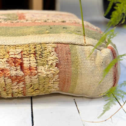 Vintage Marokkansk Puf Betræk - Unika 