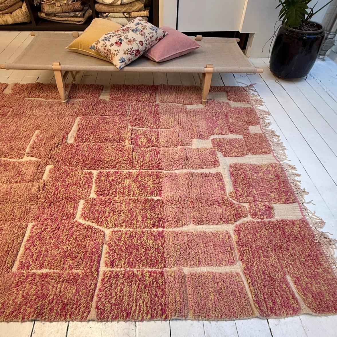 Marokkansk Gulvtæppe - 