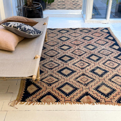 Vintage Marokkansk Gulvtæppe - 