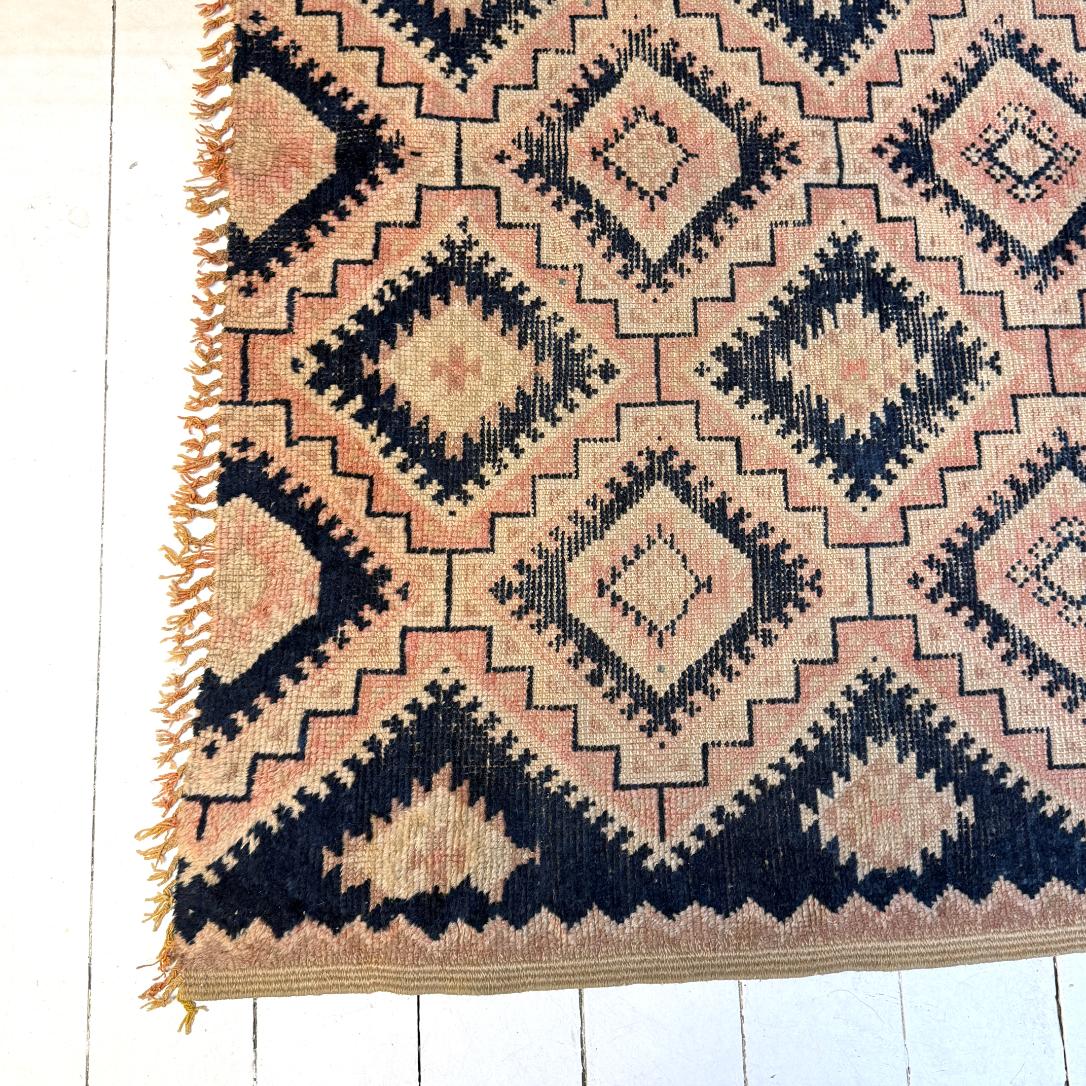 Vintage Marokkansk Gulvtæppe - 