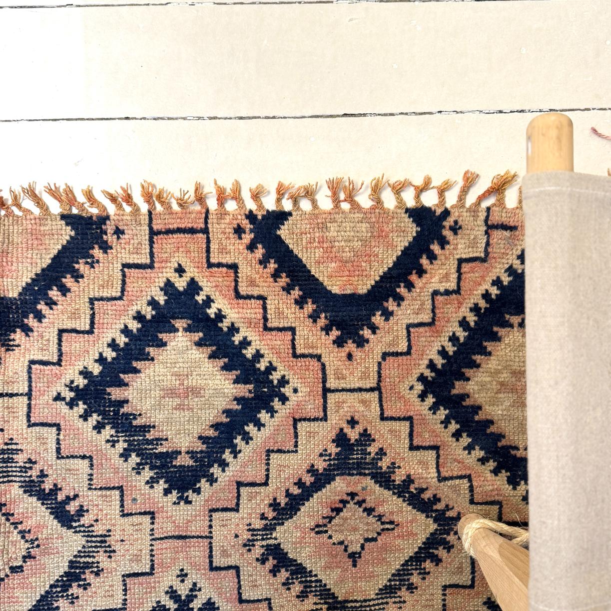 Vintage Marokkansk Gulvtæppe - 