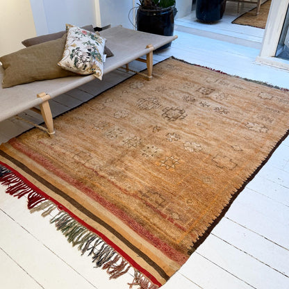 Vintage Marokkansk Gulvtæppe - 