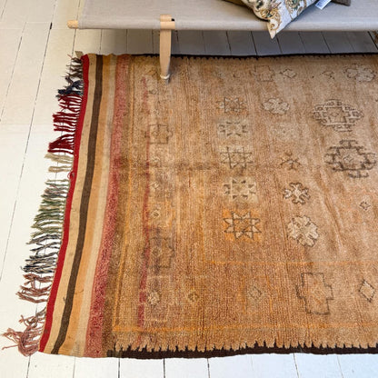 Vintage Marokkansk Gulvtæppe - 