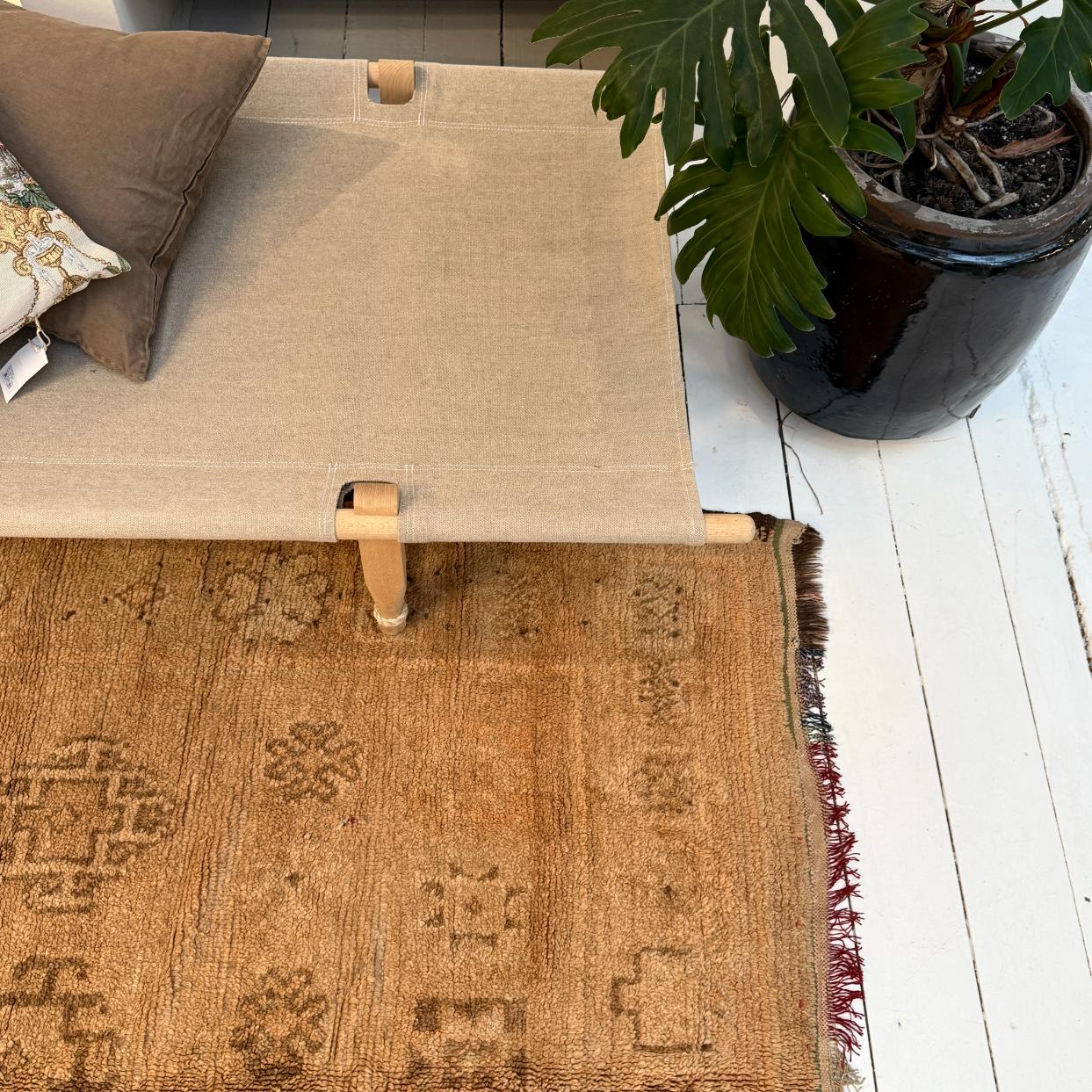 Vintage Marokkansk Gulvtæppe - 