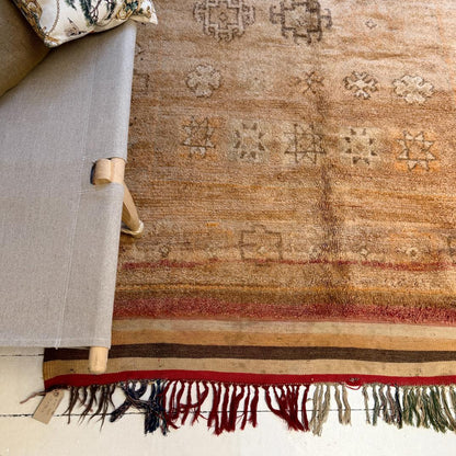 Vintage Marokkansk Gulvtæppe - 