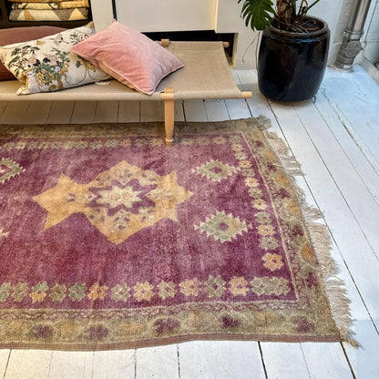 Vintage Marokkansk Gulvtæppe - 