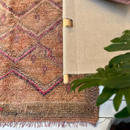 Vintage Marokkansk Gulvtæppe - 