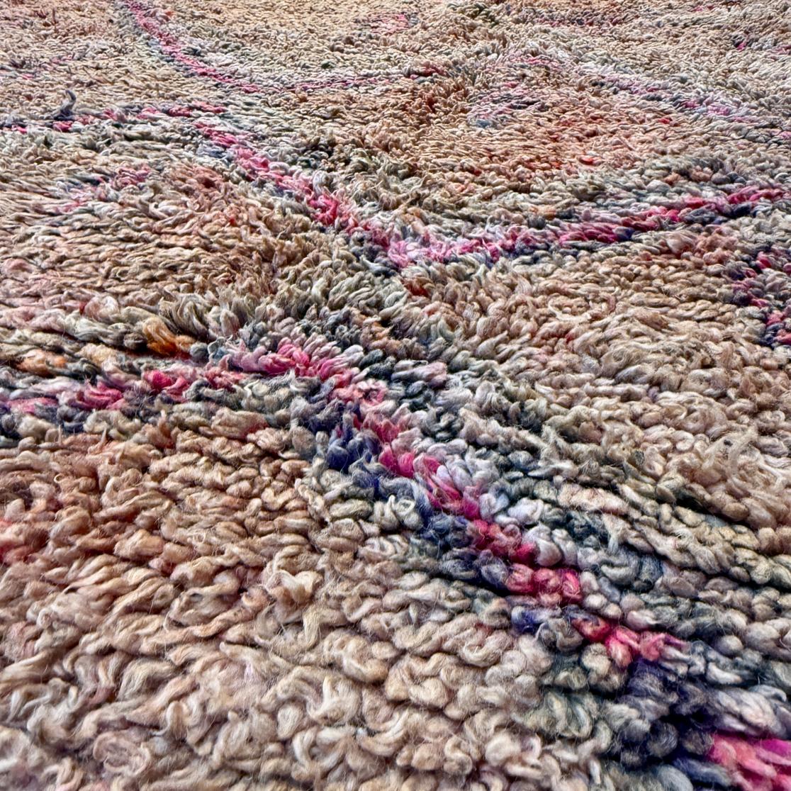 Vintage Marokkansk Gulvtæppe - 