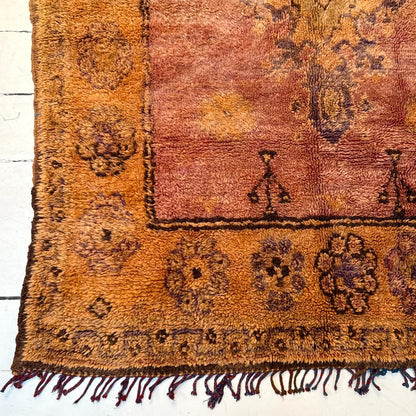 Vintage Marokkansk Gulvtæppe - 