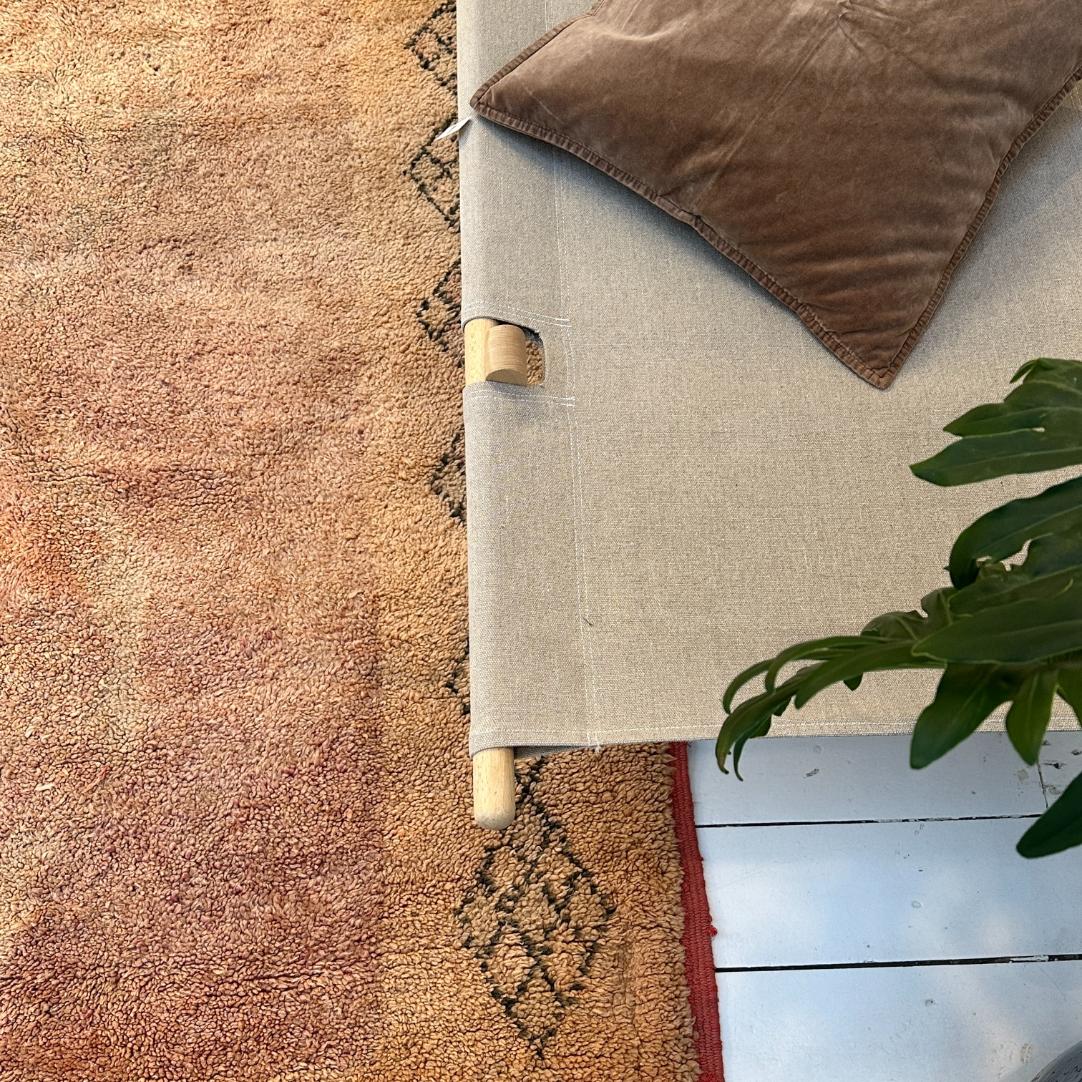 Vintage Marokkansk Gulvtæppe - 