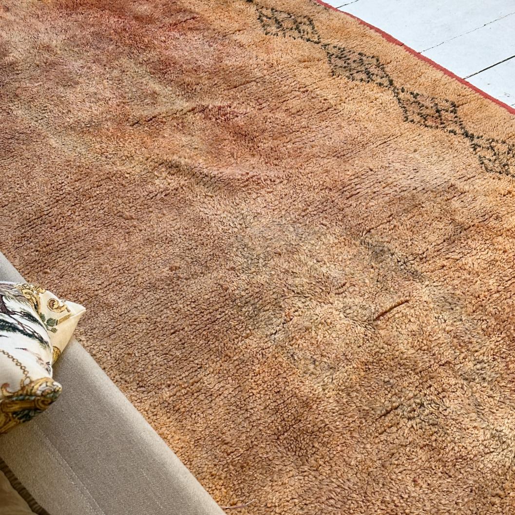 Vintage Marokkansk Gulvtæppe - 