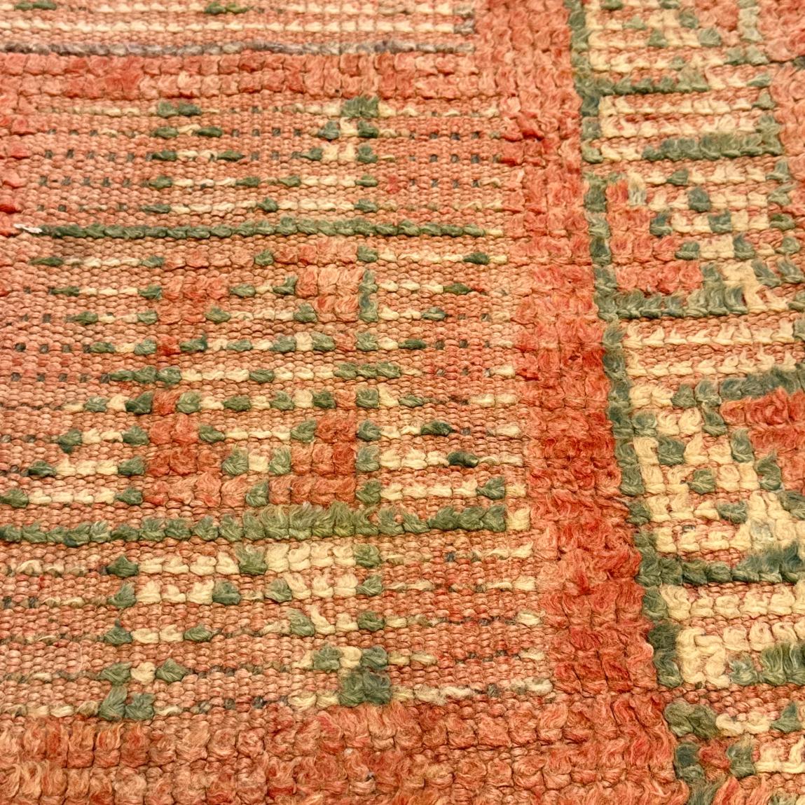 Vintage Marokkansk Gulvtæppe - 