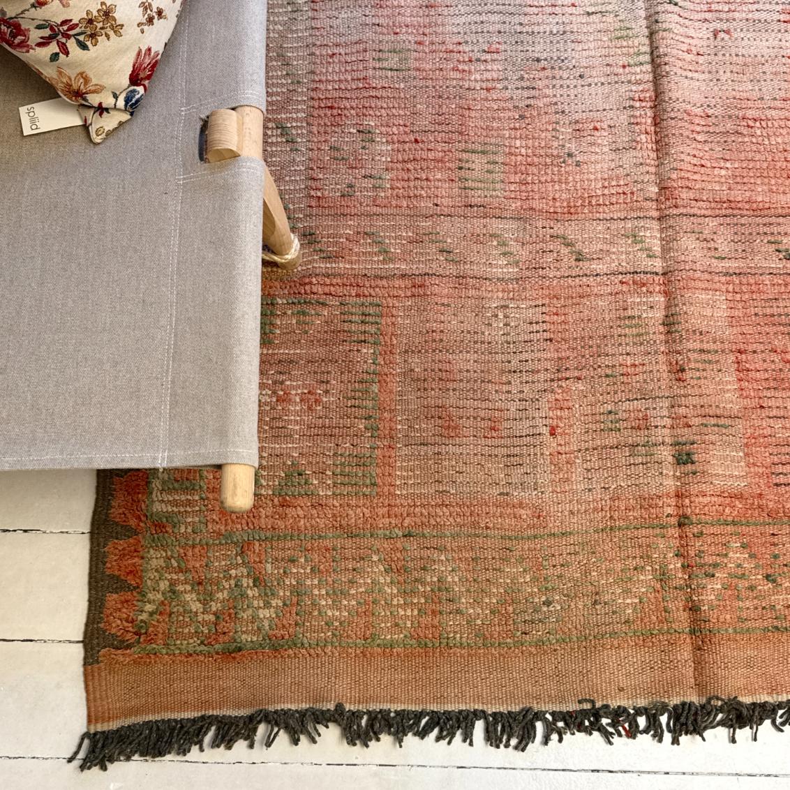 Vintage Marokkansk Gulvtæppe - 