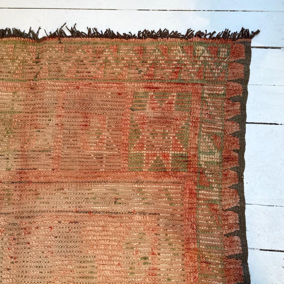 Vintage Marokkansk Gulvtæppe - 