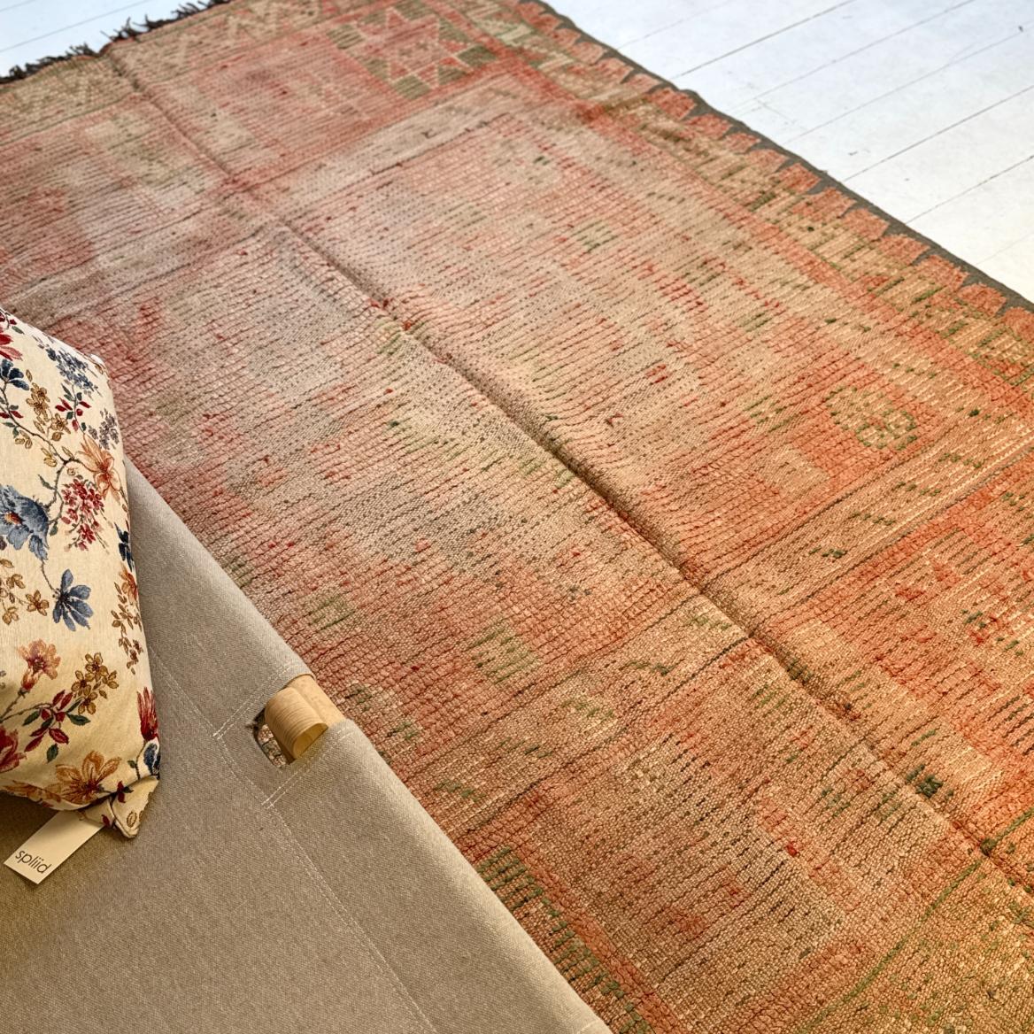 Vintage Marokkansk Gulvtæppe - 