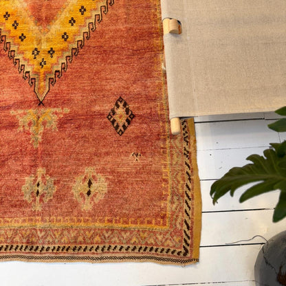 Vintage Marokkansk Gulvtæppe - 