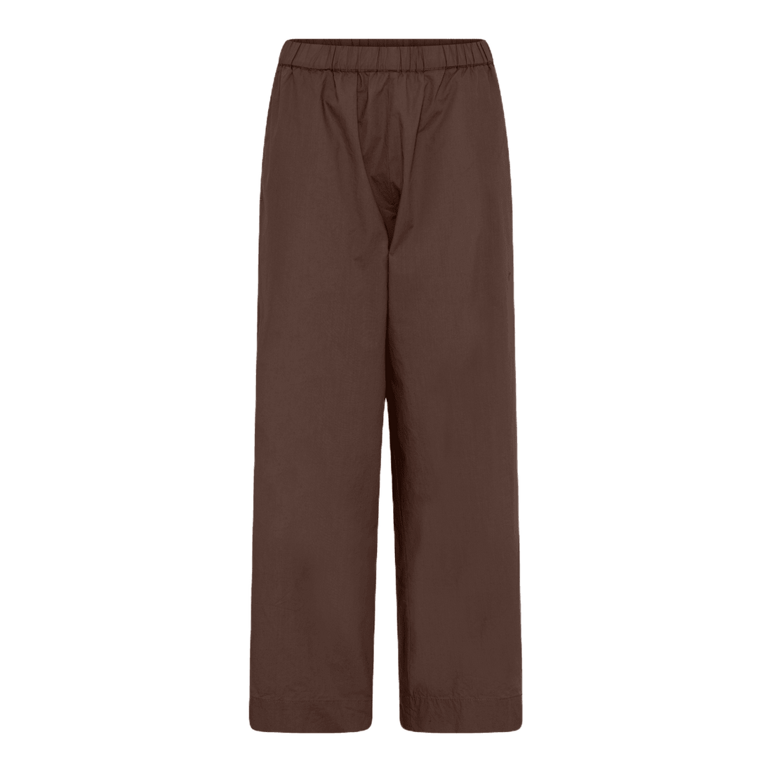 Melbourne er en buks med ekstra plads til hofte og lår. Disse er i bomuld og i brun