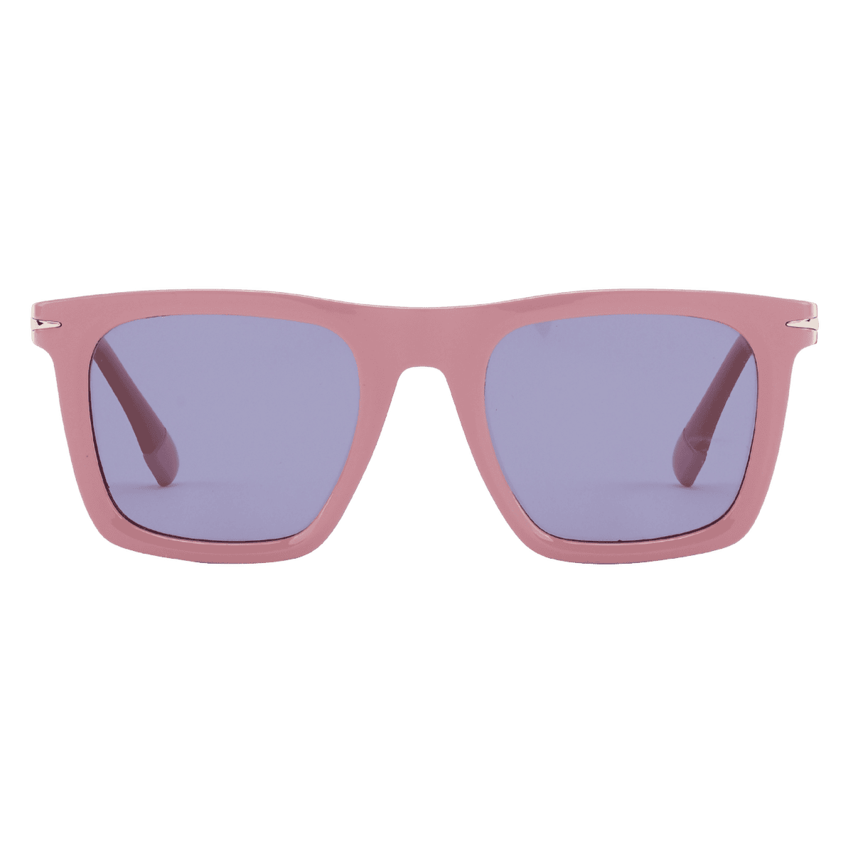 MonkeyGlasses By Sarah Grünewald releve solbrillen er en klassisk firkantet brille med lyserøde farver