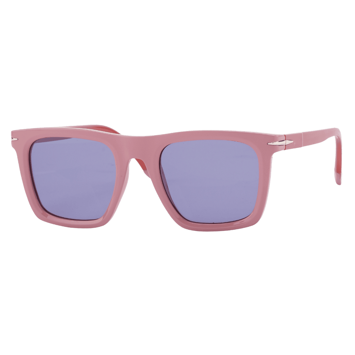 MonkeyGlasses By Sarah Grünewald releve solbrillen er en klassisk firkantet brille med lyserøde farver
