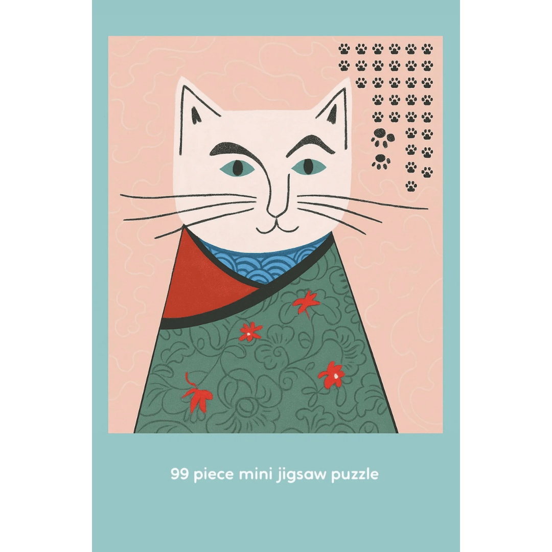 Mini Puslespil (99 brikker) - Kittygawa Hiroshige