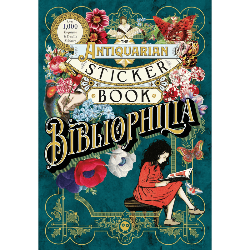 Antiquarian sticker book er fyldt med en masse spændende og flotte klistermærker