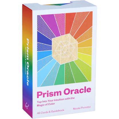 prism oracle er et kort hvor du trækker en farve ud fra intuition. Farven fortæller dig herefter noget
