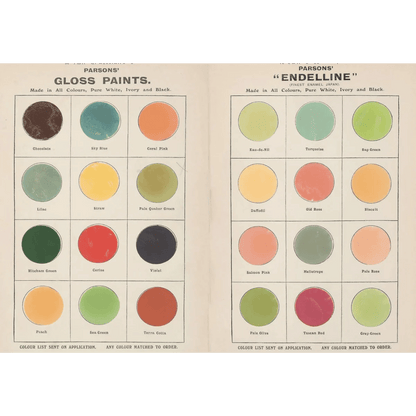 Vintage Colour Palettes