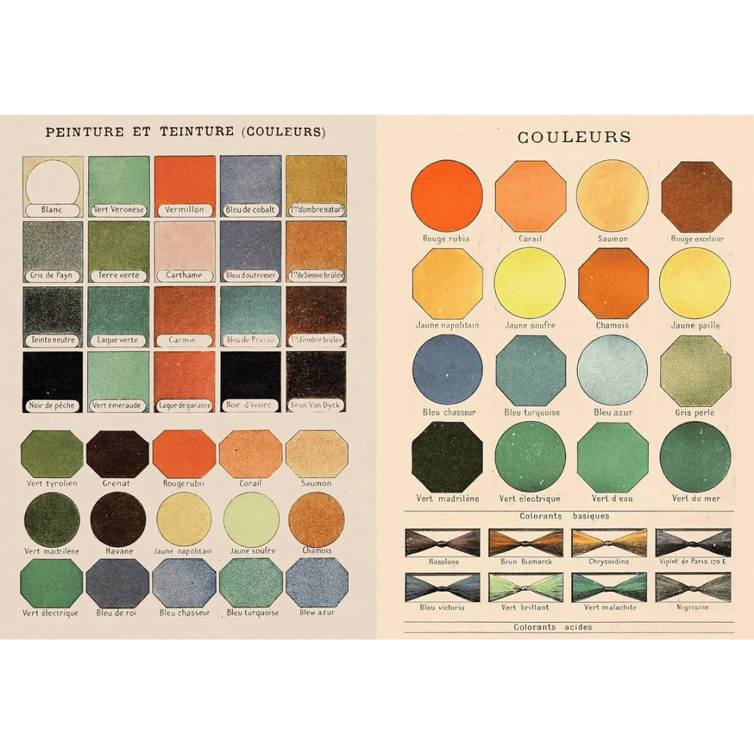 Vintage Colour Palettes